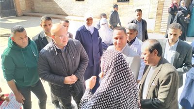 نائب محافظ الجيزة يتفقد انتظام العمل داخل مستشفى البدرشين المركزي (صور)