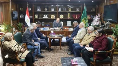 محافظ القليوبية يتابع أعمال إنشاء المبنى الجديد بمستشفى بنها التعليمي