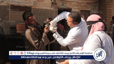 جامعة أسيوط تُطلق قافلة بيطرية شاملة بقرية ريفا 