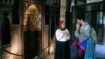 انطونيو مايكل.. الباحث الاسباني من أصول عربية في ضيافة الأمير يوسف كمال بنجع حمادي