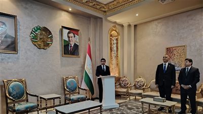 سفير طاجيكستان بمصر يشيد بتعزيز الشراكة الاقتصادية والتجارية والاستثمارية بين بلاده ومصر