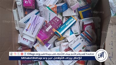 ضبط مخزن أدوية غير مرخص بداخله كميات من الأدوية غير مصرح بتداولها فى أسيوط 