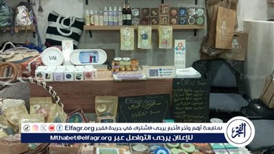 مشاركة متميزة لمبدعى المنيا فى معرض تراثنا للحرف اليدوية والتراثية