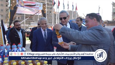 محافظ الغربية يفتتح أسواق اليوم الواحد بطنطا