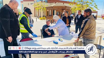 جامعة أسيوط الجديدة التكنولوجية تُنظم حملة للتبرع بالدم 