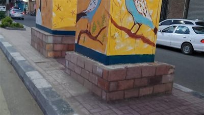 بالصور.. تجميل ١٩ محول كهرباء بشوارع الأقصر وتحويلها إلى لوحات فنية