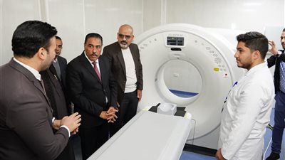 محافظ مطروح يفتتح قسم الأشعة المقطعية بمستشفى الحمام المركزي