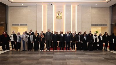 وزير العدل يشهد أداء اليمين القانونية للأعضاء الجدد بمصلحة الشهر العقاري