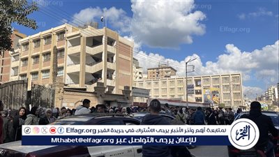 لهذا السبب..معهد التمريض جامعة المنصورة يتسبب في حالة شديدة من التكدس المروري..صور 