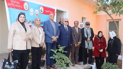 محافظ القليوبية يفتتح الوحدة البيطرية بالعبور