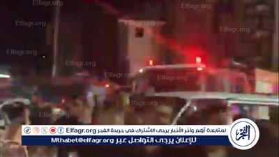 الشرطة تنحج في إنزاله ..شاب يلوح بإشعال النيران في نفسه أعلى برج مراقبة سجن المنصورة القديم 