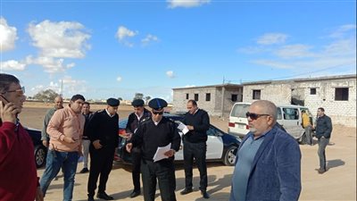 إزالة إشغالات وتعديات على الأراضى الواقعة تحت ولاية جهاز القطاع الثالث للساحل الشمالى الغربي