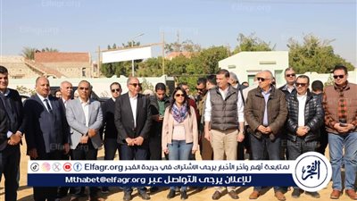 محافظ المنيا يستقبل وزراء التخطيط والزراعة والري