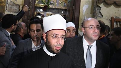 وزير الأوقاف ومحافظ بني سويف يتفقدان أعمال الإحلال والتجديد بمسجد السيدة حورية