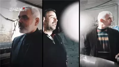  عاجل- «ظهور علني نادر».. كتائب القسام تبث صورًا لأول مرة تجمع هنية والسنوار والعاروري