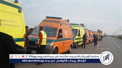 أصابة 5 أشخاص فى حادث تصادم سيارة أجرة بطريق دار السلام بسوهاج