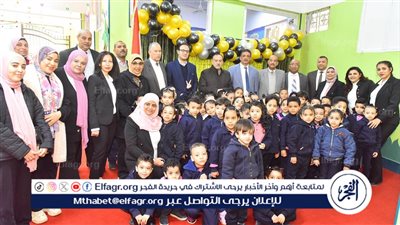 محافظ أسيوط يفتتح روضة النصر الرسمية لغات بحي شرق 