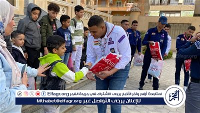 جامعة حلوان تنظم مشروع التنمية المجتمعية للجوالة