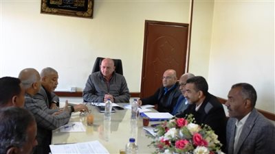 السكرتير العام المساعد بأسوان يترأس الاجتماع التنسيقي في ملف التقنين