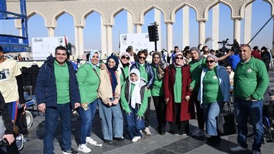وزارة البيئة تشارك بماراثون زايد الخيرى بالعاصمة الإدارية الجديدة