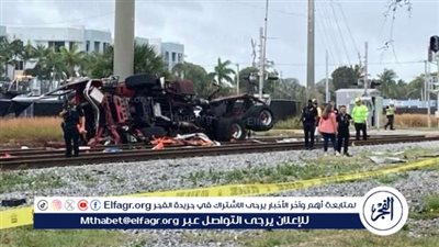 عاجل - فيديو لحظات مروعة في فلوريدا.. قطار 