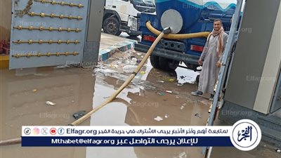 جهود مكثفة لـ رفع تراكمات مياه الأمطار بمطروح