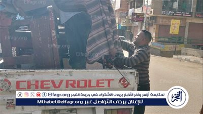 حملة مكبرة لرفع اشغالات المحال التجارية والباعة الجائلين والفروشات 