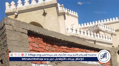 «غرفة طوب وأسمنت»... تعدٍ صارخ على الجامع العباسي الأثري في المنوفية (صور)