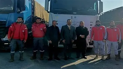 وصول قافلة مساعدات أردنية إلى دمشق