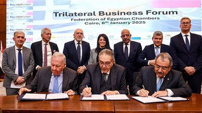 تدشين مجلس الأعمال المصري اليونانى القبرصي لتعزيز التعاون الثلاثى