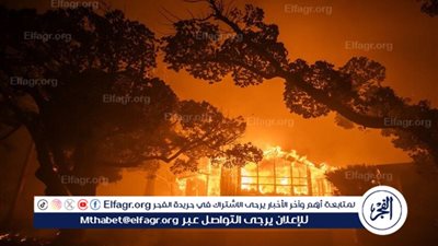 شرطة لوس أنجلوس تعتقل شخصا يشتبه بضلوعه في إشعال الحريق