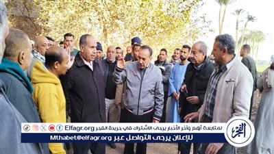 محافظ أسيوط يتفقد موقع إنهيار منزل بقرية بني شقير ويزور المصابين بالمستشفى 