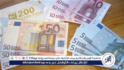 سعر اليورو أمام الجنيه بجميع البنوك في تعاملات اليوم الإثنين 10/3/2025