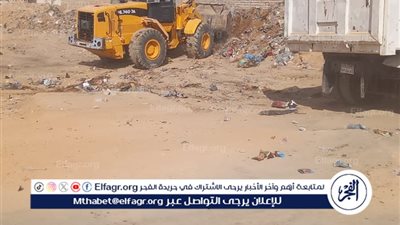 إزالة الاشغالات بمدينة براني بمحافظة مطروح