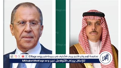 وزير الخارجية يبحث مع نظيره الروسي المستجدات الإقليمية والعلاقات الثنائية