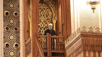 بدعوة من وزير الأوقاف.. مفتي الجمهورية يلقي أول خطبة جمعة 