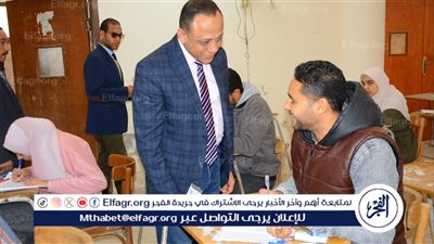 نائب رئيس جامعة أسيوط يتفقد امتحانات الدراسات العليا بمعهد بحوث ودراسات البيولوجيا الجزيئية 