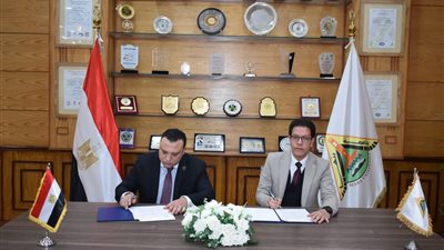 بروتوكول تعاون بين جامعة بنها وتنسيقية شباب الأحزاب والسياسيين