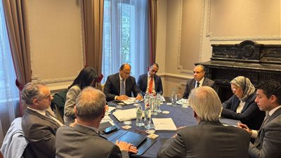 وزير الخارجية والهجرة يلتقي مدير عام مجموعة شركات 