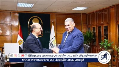 تفاصيل لقاء رئيس جامعة أسيوط مع نائب رئيس جامعة الفيوم 
