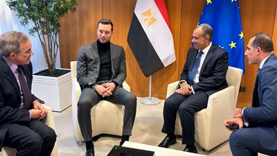 وزير الخارجية والهجرة يلتقي رئيس مجموعة 