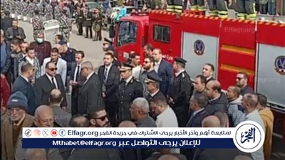 بالصور / تشييع جثمان العقيد فتحي سويلم شهيد الفيوم بمسقط رأسة بالدقهلية 