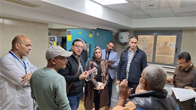 زيارة ميدانية للجنة المركزية بأسوان لضبط تطوير الخدمات بالمستشفيات التابعة لفرع الهيئة