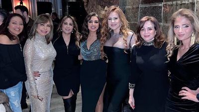 أنغام تتصدر التريند بصور لافته من حفل عيد ميلادها 