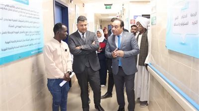 زيارة وفد المجلس القومي لحقوق الإنسان لمدينه نصر النوبه 