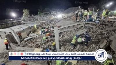 عاجل - انهيار مبنى في وسط تركيا