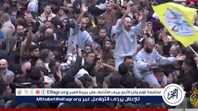 استقبال الأسرى الفلسطينيين المحررين في رام الله ضمن صفقة التبادل (فيديو)
