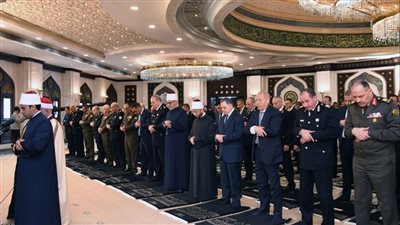 وزير الداخلية والأوقاف يشاركان في صلاة الجمعة احتفالًا بعيد الشرطة
