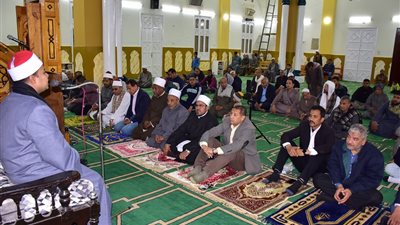 السكرتير المساعد لمحافظة الأقصر يشارك في احتفالية ذكرى ليلة الإسراء والمعراج 