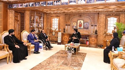 قداسة البابا خلال استقباله سفير نيبال بالقاهرة: وحدة النسيج الوطني المصري ممتدة منذ عهد الفراعنة وحتى اليوم